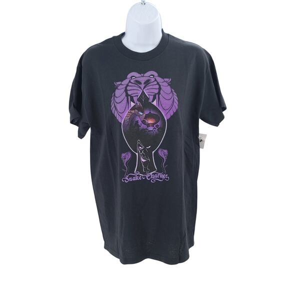Disney Aladdin Jafar villians "Snake Charmer"  t-shirt in black Size Medium - Picture 1 of 6